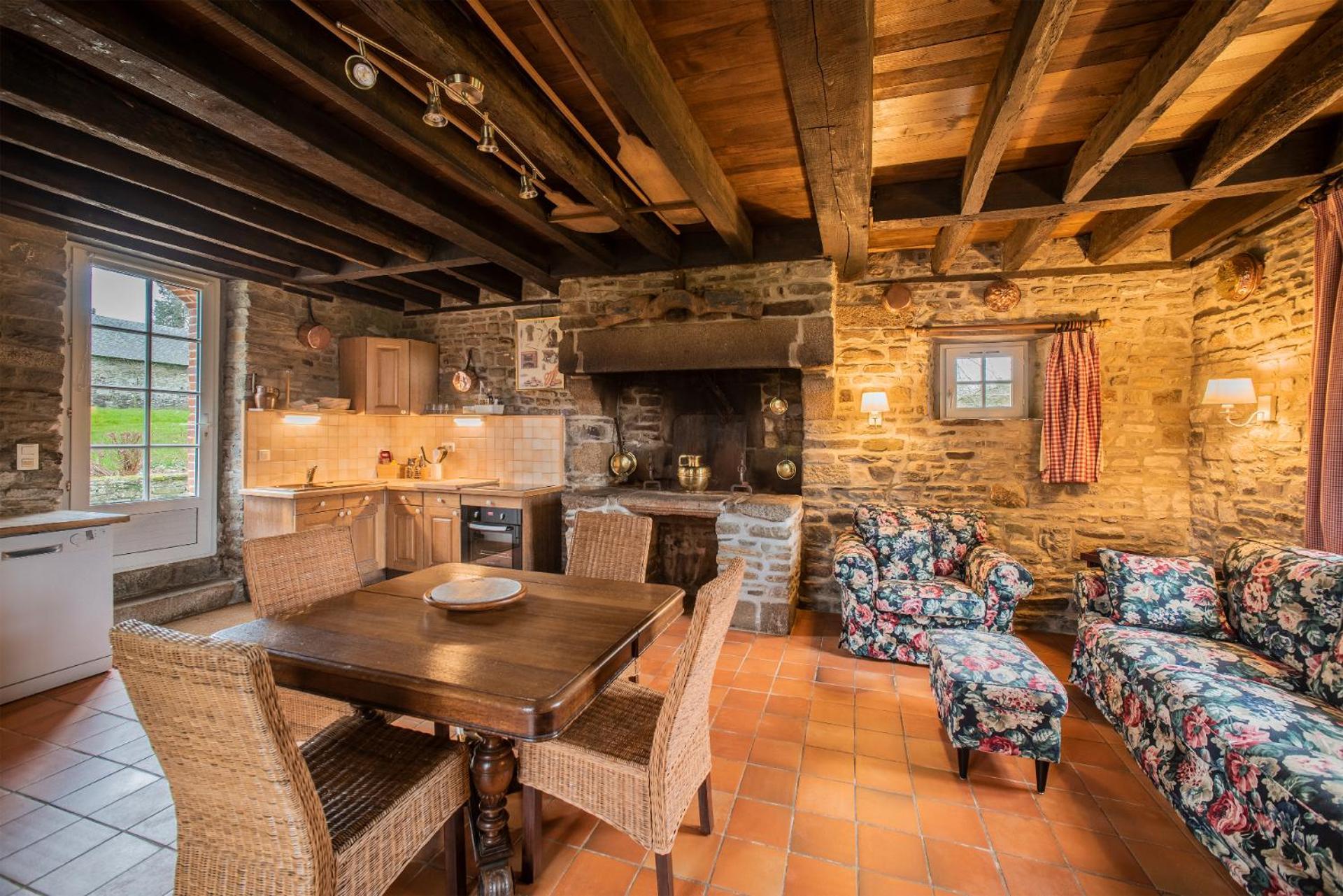 Holiday Home Chateau De Bouceel Mont Saint Michel Vergoncey Номер фото